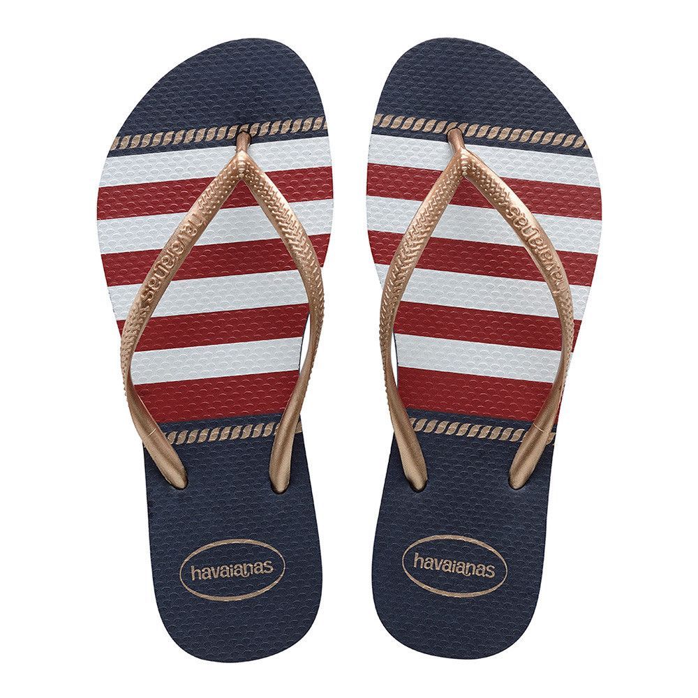 Slapi Havaianas SLIM NAUTICAL pt Unisex / 33/34 / Albastru inchis photo 1 Slapi Havaianas SLIM NAUTICAL pt Unisex / 33/34 / Albastru inchis photo 1